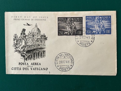 Vaticano 1948 fdc venetia - 1948,