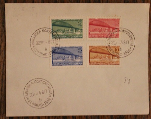 1948 yugoslavia fdc - yugoslavia,