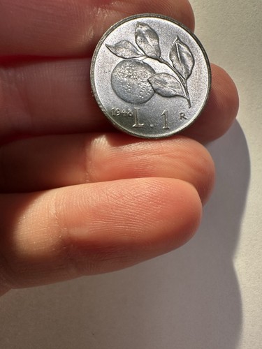 Lira 1948 arancia italia - lira,