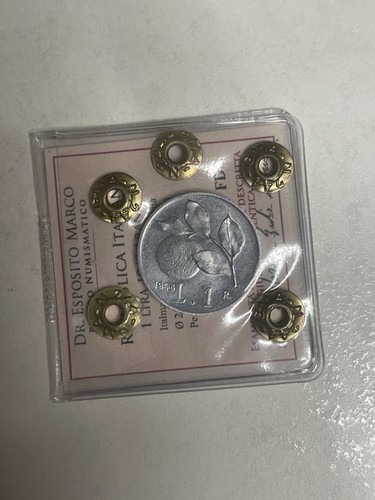 Rep italia lira arancia - rep., 1