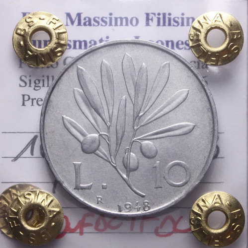 Repubb italiana lire - 10, 1948