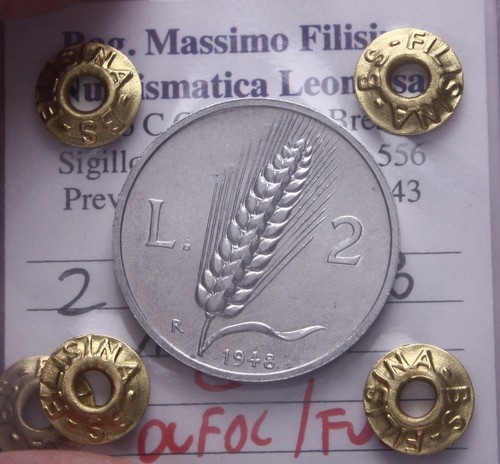 Italia repubblica 2 lire - italia,