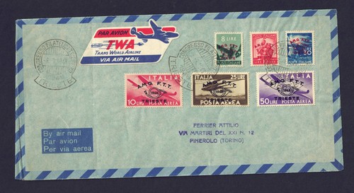 1948 fdc italia - italia, trieste