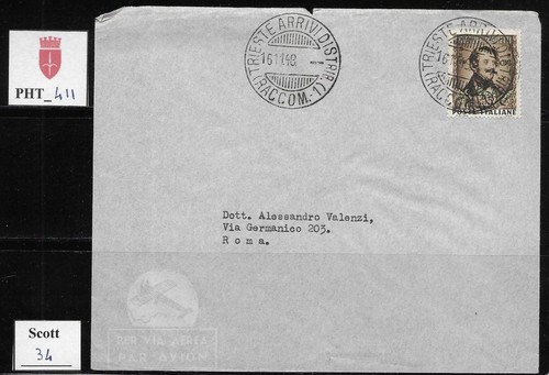 Pht 411 trieste ftt fdc - pht_411., w